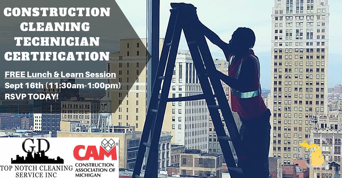 COMMERCIAL CONSTRUCTION CLEANING TECHNICIAN CERTIFICATION COMMERCIAL CONSTRUCTION CLEANING TECHNICIAN CERTIFICATION
